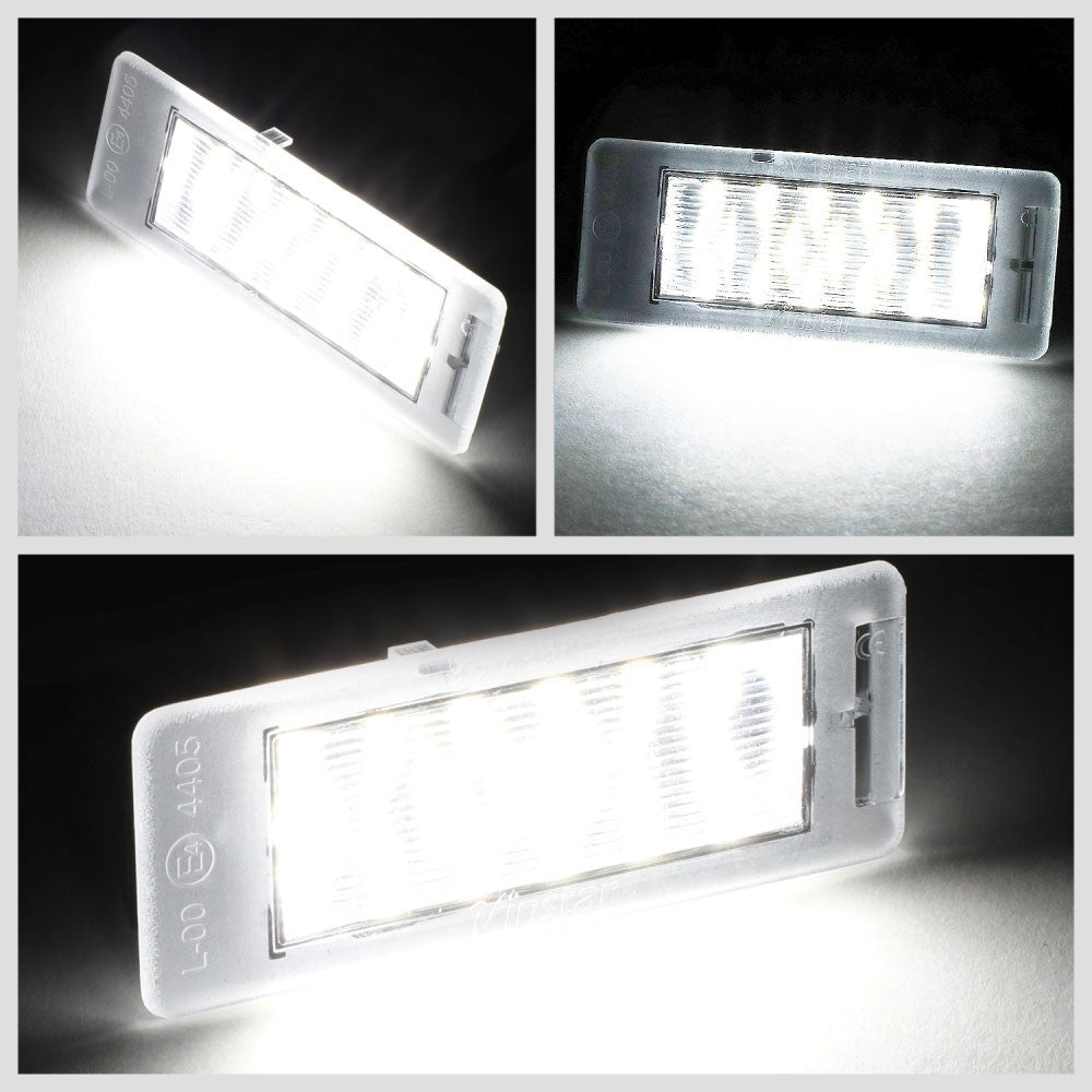 Nuvision NVL-LPL-026 Clear Len, WhiteLED Rear License Plate Light Lamp NVL-LPL-026