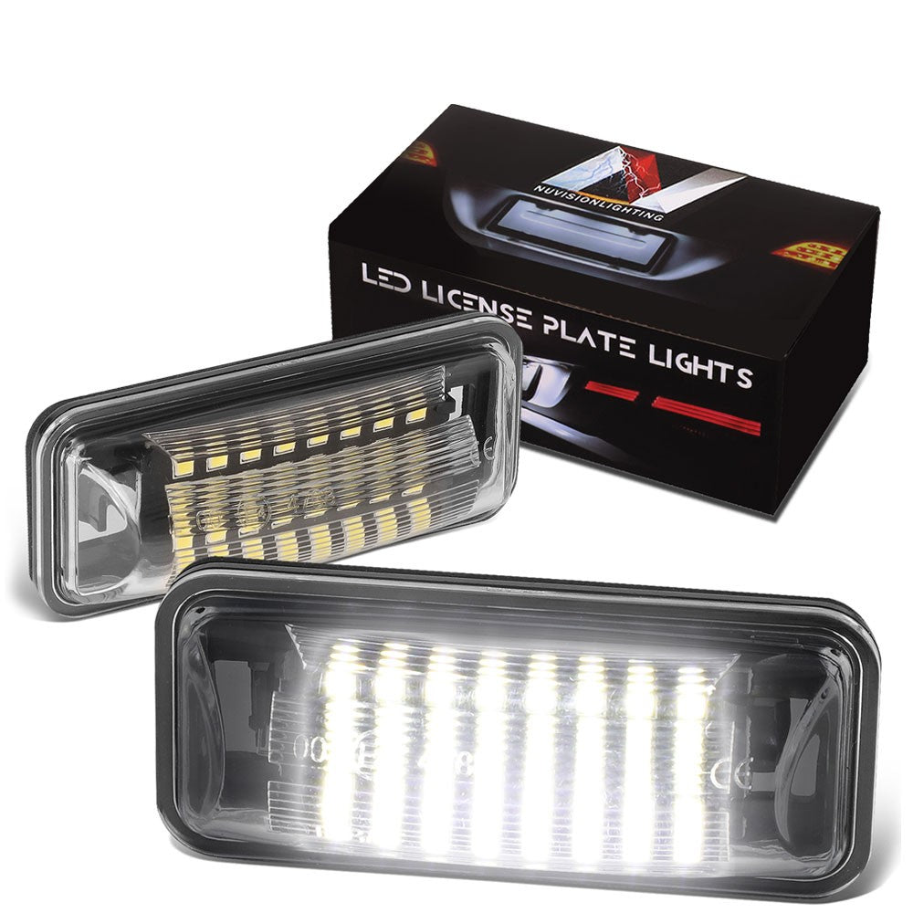 Nuvision NVL-LPL-028 Clear Len, WhiteLED Rear License Plate Light Lamp NVL-LPL-028