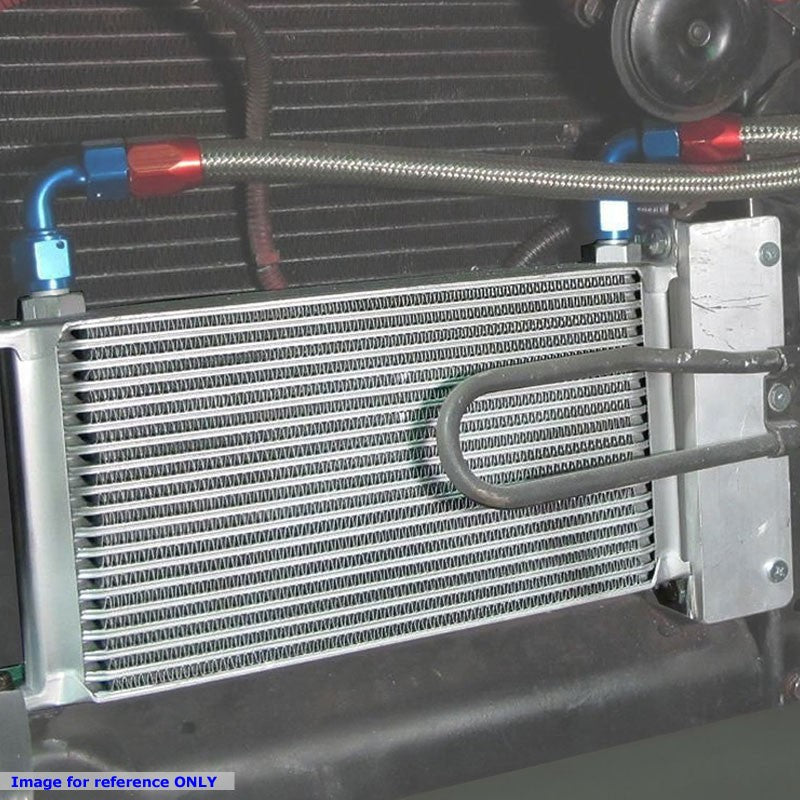 19 Row 10AN Silver Aluminum Oil Cooler for Turbo/Engine/Transmission/Differntral-Performance-BuildFastCar