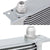 19 Row 10AN Silver Aluminum Engine/Transmission Oil Cooler+Silver Relocation Kit-Performance-BuildFastCar