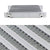 25 Row 10AN Silver Aluminum Oil Cooler for Turbo/Engine/Transmission/Differntral-Performance-BuildFastCar