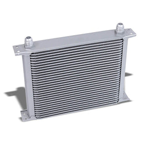 30 Row 10AN Silver Aluminum Oil Cooler for Turbo/Engine/Transmission/Differntral-Performance-BuildFastCar