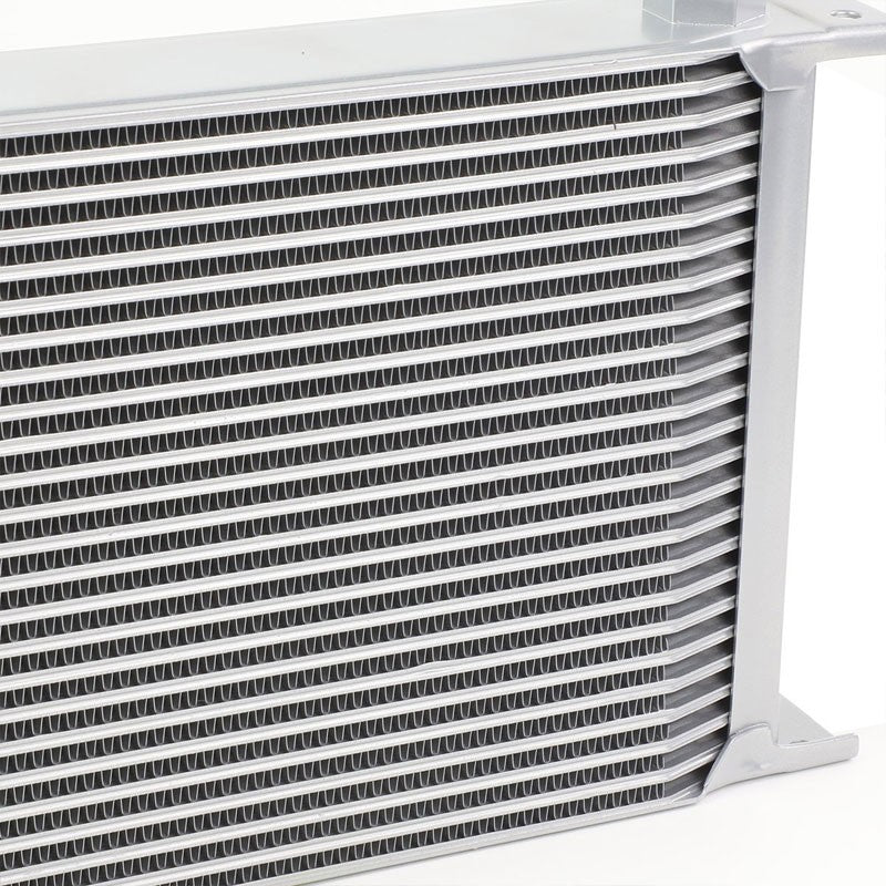 30 Row 10AN Silver Aluminum Oil Cooler for Turbo/Engine/Transmission/Differntral-Performance-BuildFastCar