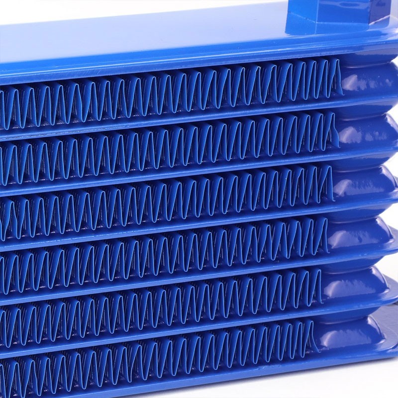 7 Row 10AN Blue Aluminum Oil Cooler for Turbo/Engine/Transmission/Differntral-Performance-BuildFastCar