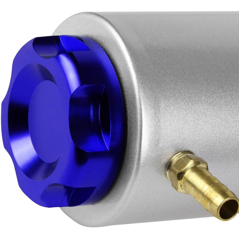 Universal Aluminum Anodized Painted Blue 90 ML Oil Catch Tank Reservoir Cap