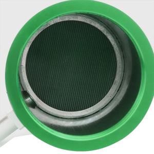 140ML Universal Green 5.5"L Round Engine Oil Catch Tank Can Reservoir+Air Filter-Performance-BuildFastCar