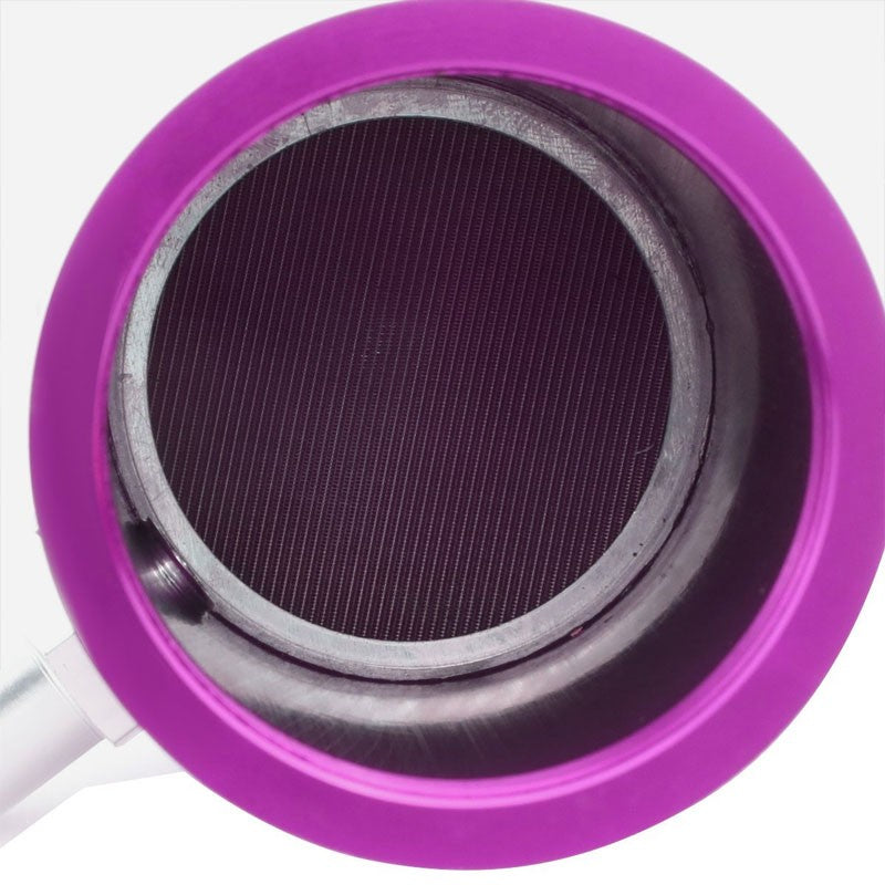 140ML Universal Purple 5.5"L Race Engine Oil Catch Tank Can Reservoir+Air Filter-Performance-BuildFastCar