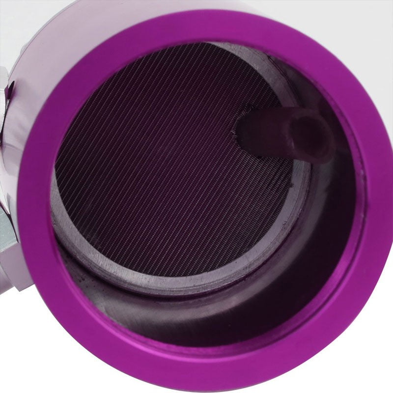 100ML Universal Purple 4.1"L Race Engine Oil Catch Tank Can Reservoir+Air Filter-Performance-BuildFastCar