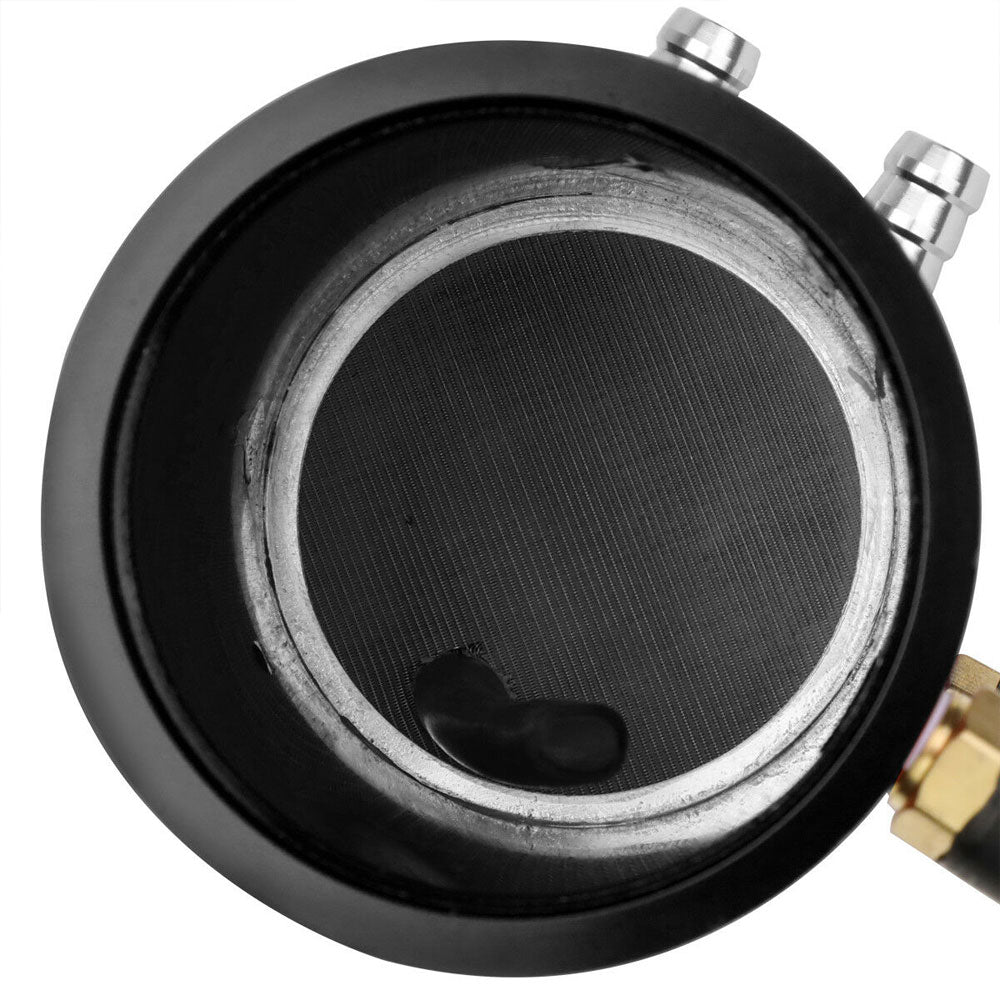 Universal Aluminum Anodized Black 140 ML Oil Catch Tank Reservoir Breather