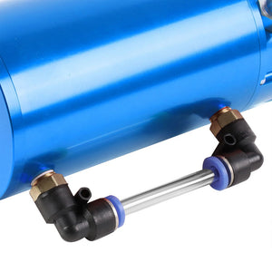 Universal Aluminum Anodized Blue 140 ML Oil Catch Tank Reservoir Breather