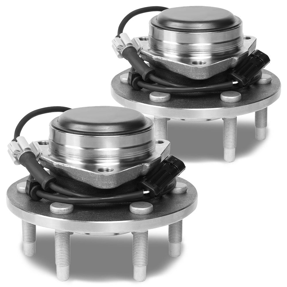 Front Left+Right Bolt in Wheel Bearing Hub Assembly For 03-14 GMC Savana 1500