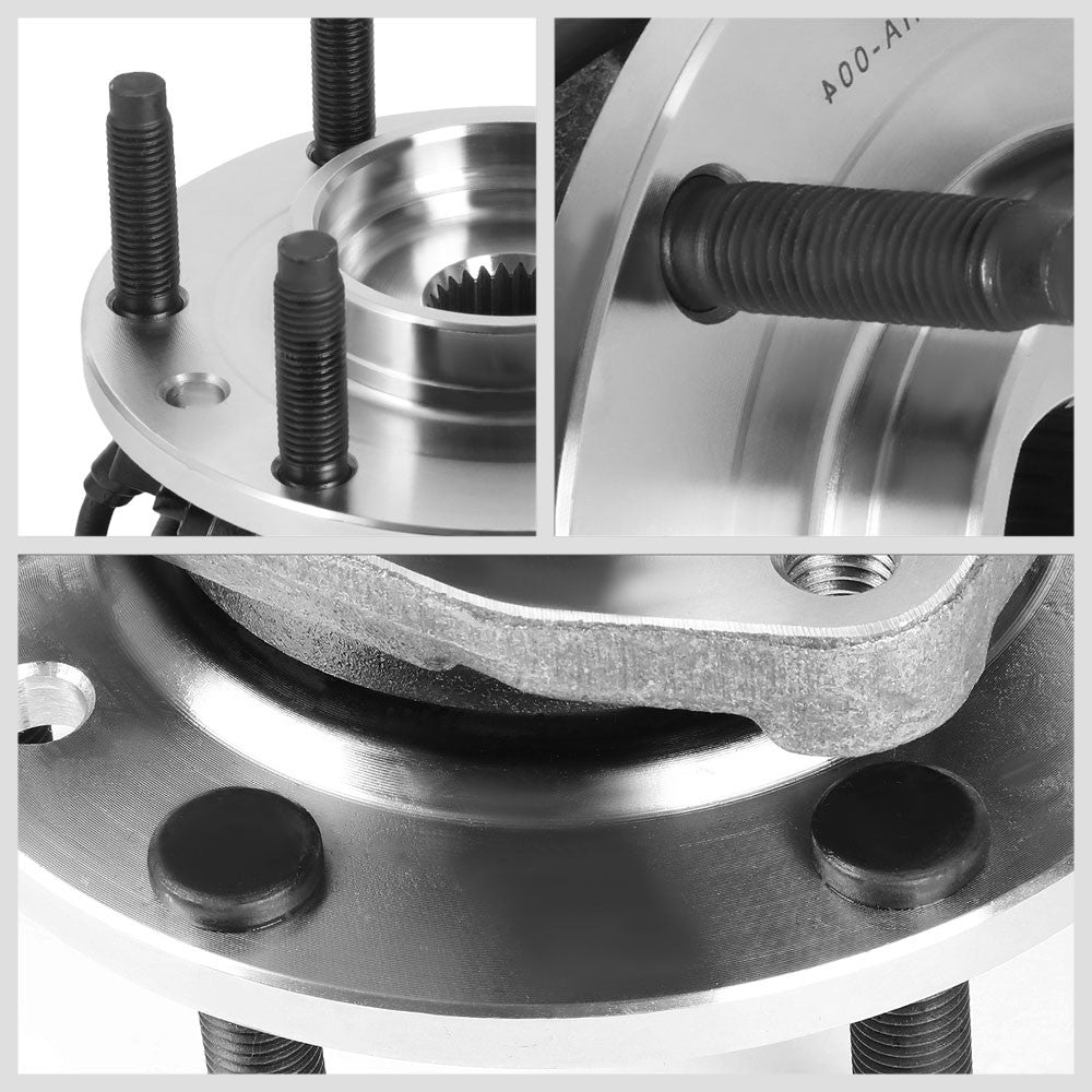 Front Left+Right Bolt in Wheel Bearing Hub Assembly For 02-09 Trailblazer/Envoy