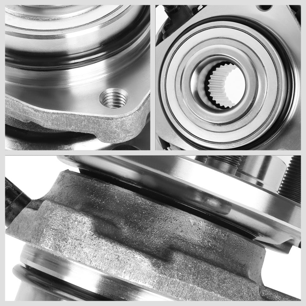 Front Left+Right Bolt in Wheel Bearing Hub Assembly For 02-09 Trailblazer/Envoy
