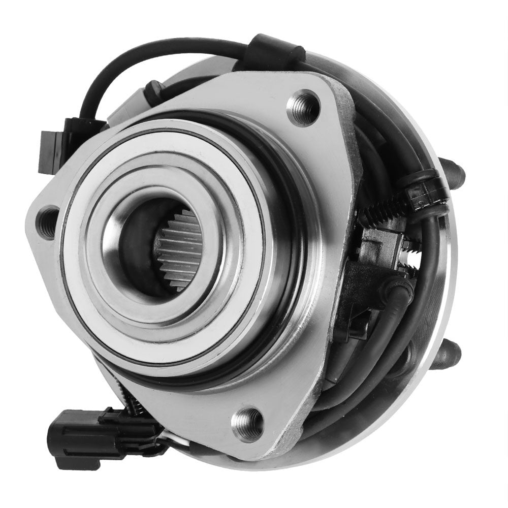 Front Steel Bolt in Wheel Bearing Hub Assembly For 02-09 Trailblazer/GMC Envoy