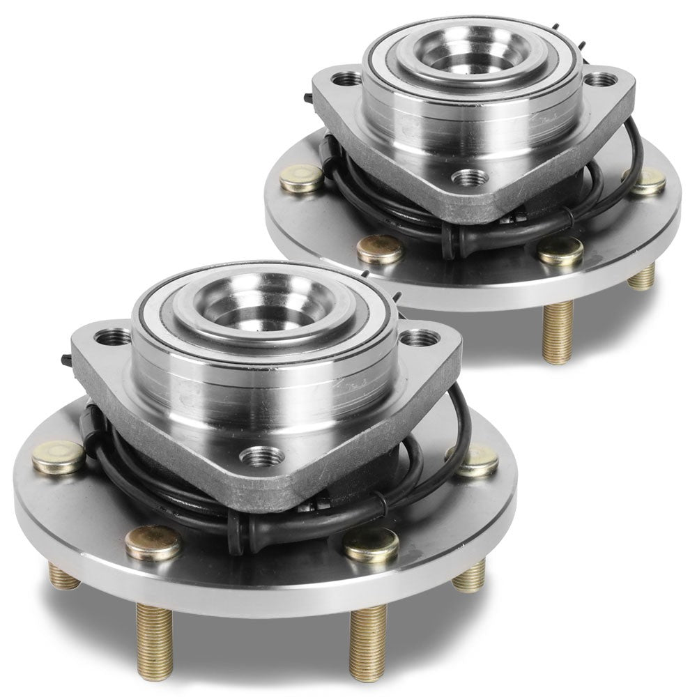 Front Left+Right Bolt in Wheel Bearing Hub Assembly For 04-07 Nissan Titan/QX56