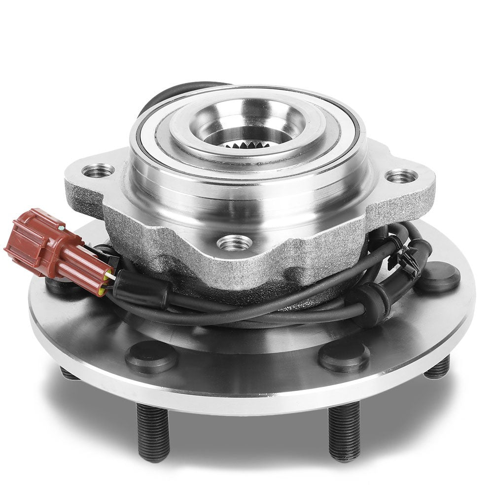 Rear Steel Bolt in Wheel Bearing Hub Assembly For 04-10 Infiniti QX56
