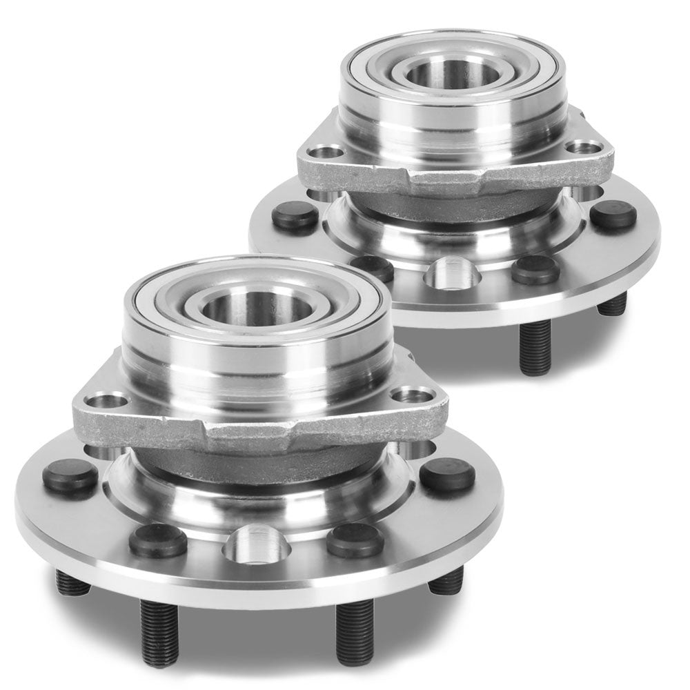 Front Left+Right Bolt in Wheel Bearing Hub Assembly For 92-94 GMC K1500 Suburban