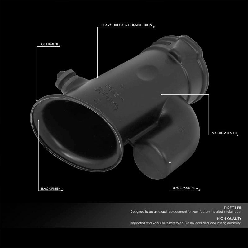 Tube C Intake Air Duct Resonator Inlet Tube Pipe For 03-05 Honda Accord 2.4L-Air Intake Systems-BuildFastCar