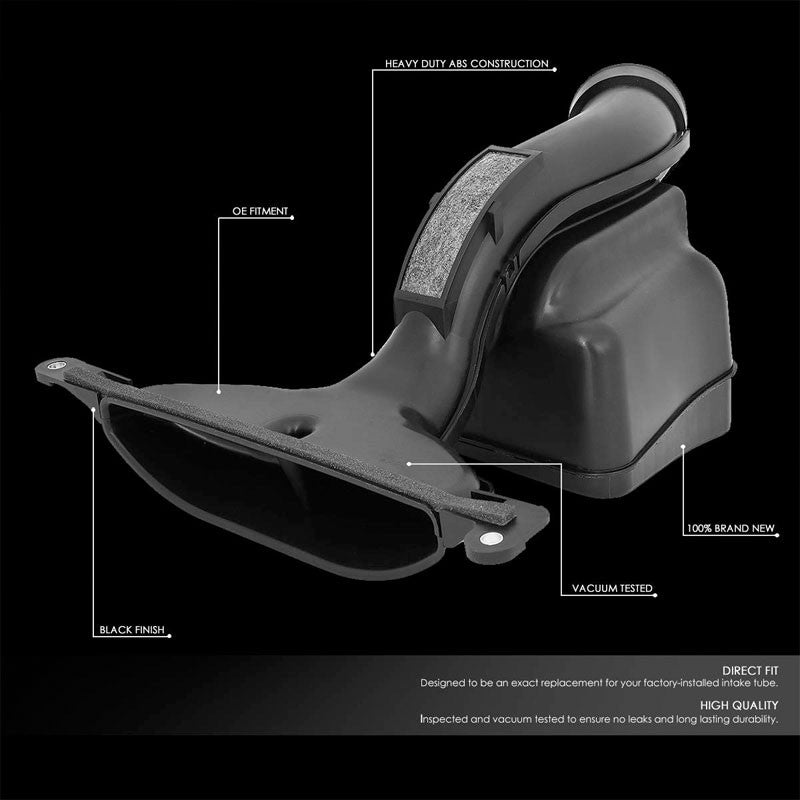 OE Style Intake Air Duct Resonator Inlet Tube Pipe For 07-09 Toyota Camry 2.4L-Air Intake Systems-BuildFastCar