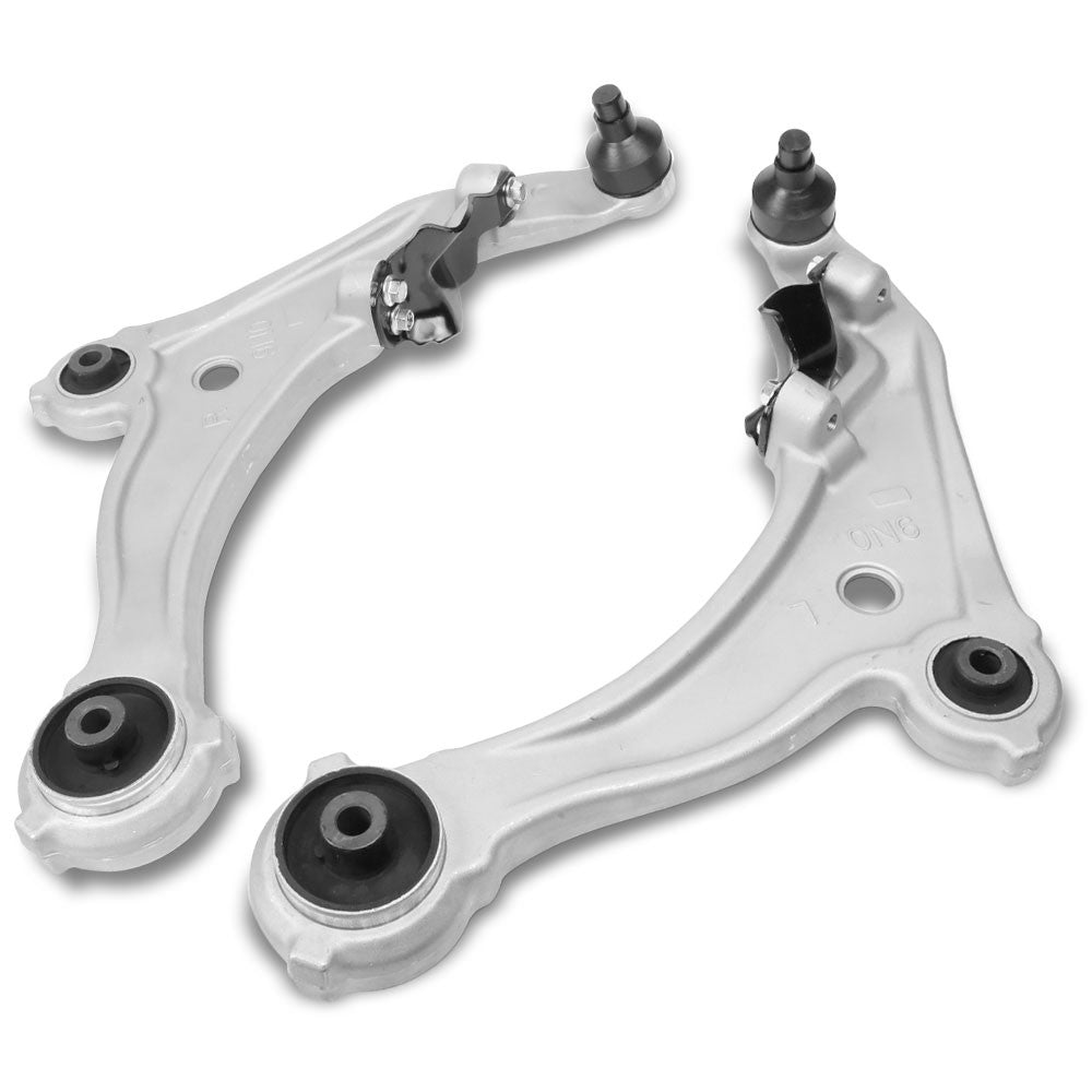 BFC Bare Metallic Aluminum Front Lower OE Control Arm For 09-14 Nissan Maxima
