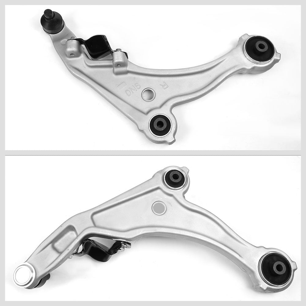 BFC Bare Metallic Aluminum Front Lower OE Control Arm For 09-14 Nissan Maxima