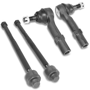 BFC Black Front Inner & Outer OE Style Tie Rod End For 07-13 GMC Yukon XL 1500