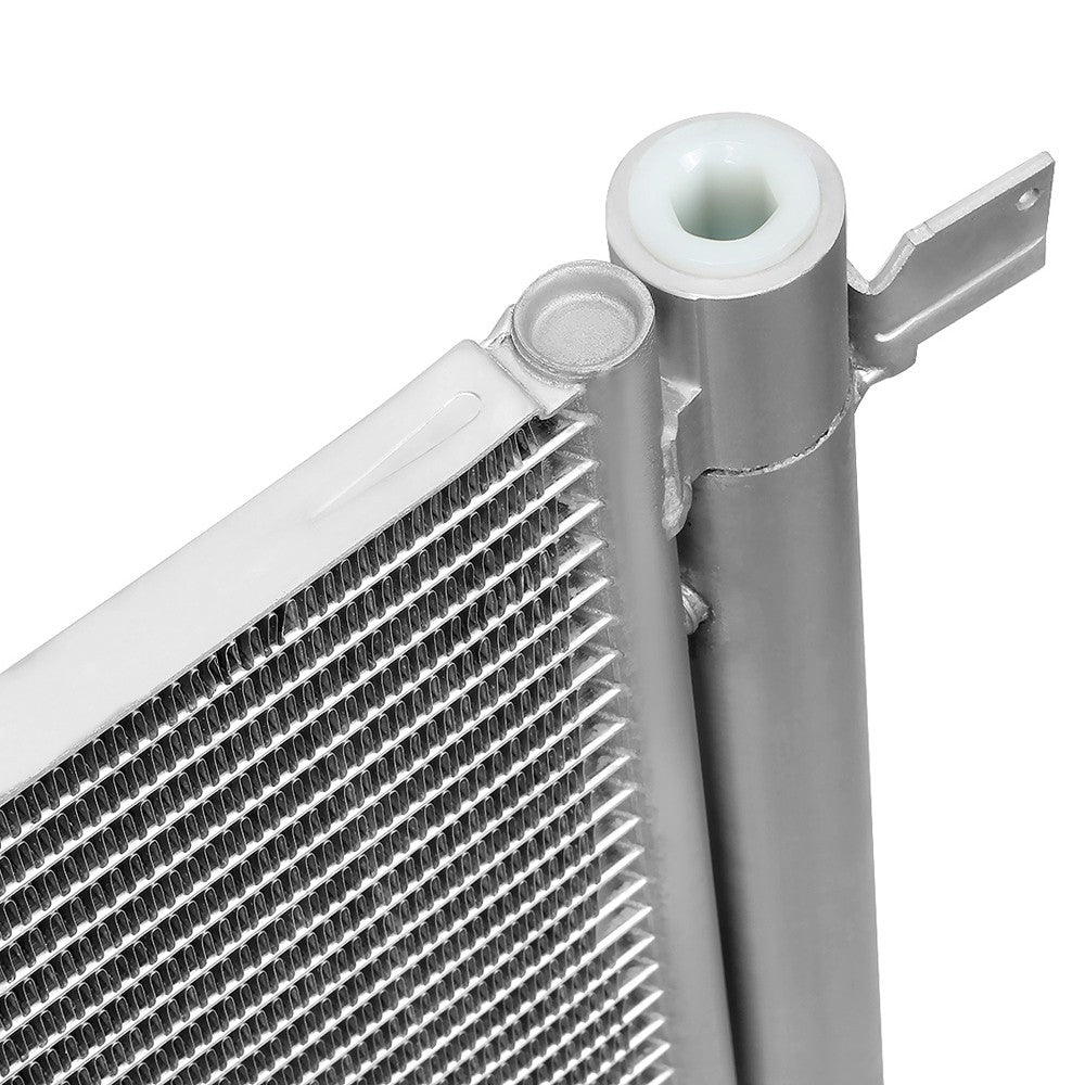 Metallic Natural AC Condenser For 15-20 Escalade Suburban Tahoe Yukon 5.3L 6.0L 6.2L V8