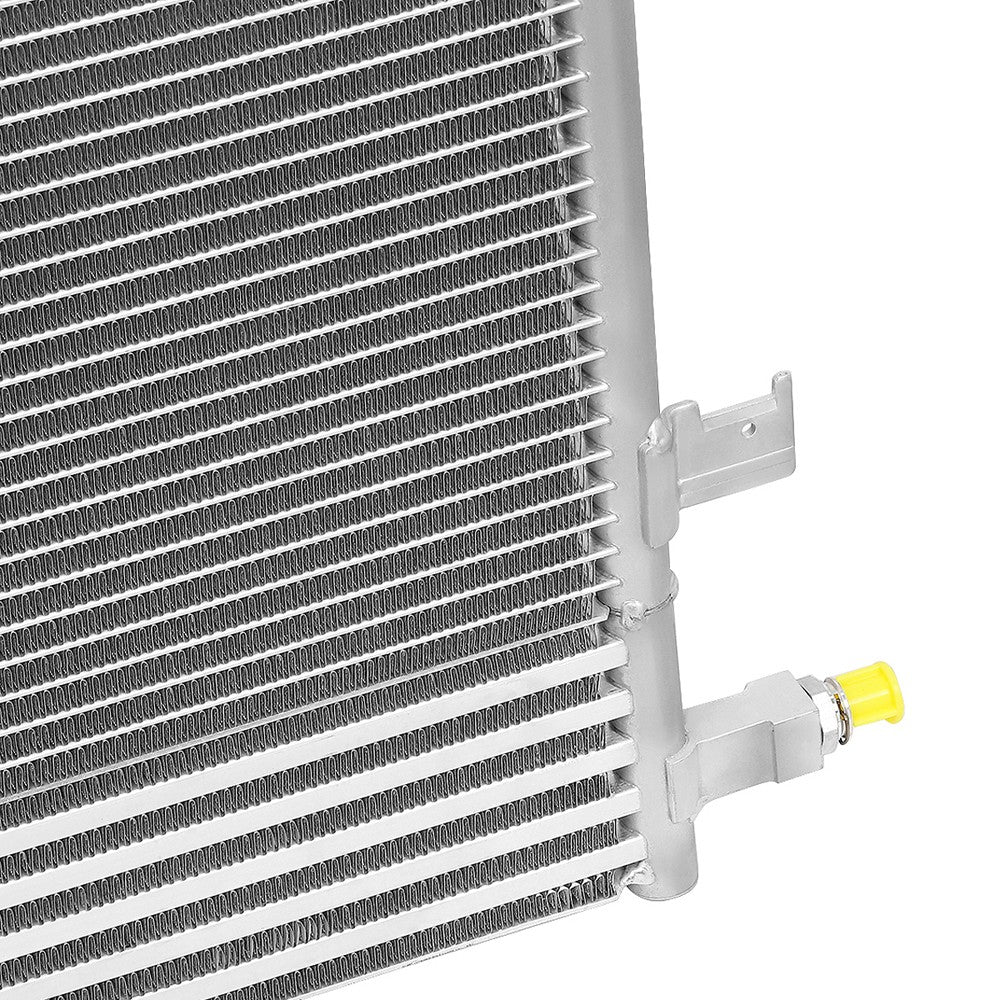 Metallic Natural AC Condenser For 15-20 Escalade Suburban Tahoe Yukon 5.3L 6.0L 6.2L V8