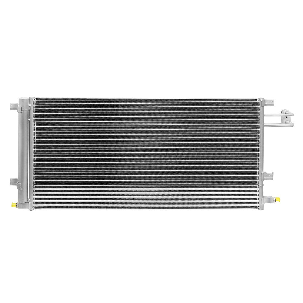 Metallic Natural AC Condenser For 15-20 Escalade Suburban Tahoe Yukon 5.3L 6.0L 6.2L V8