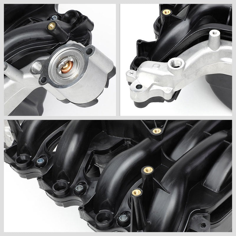 Black OE Upper Intake Manifold works with 01-11 Crown Victoria/01-11 Town Car-Performance-BuildFastCar