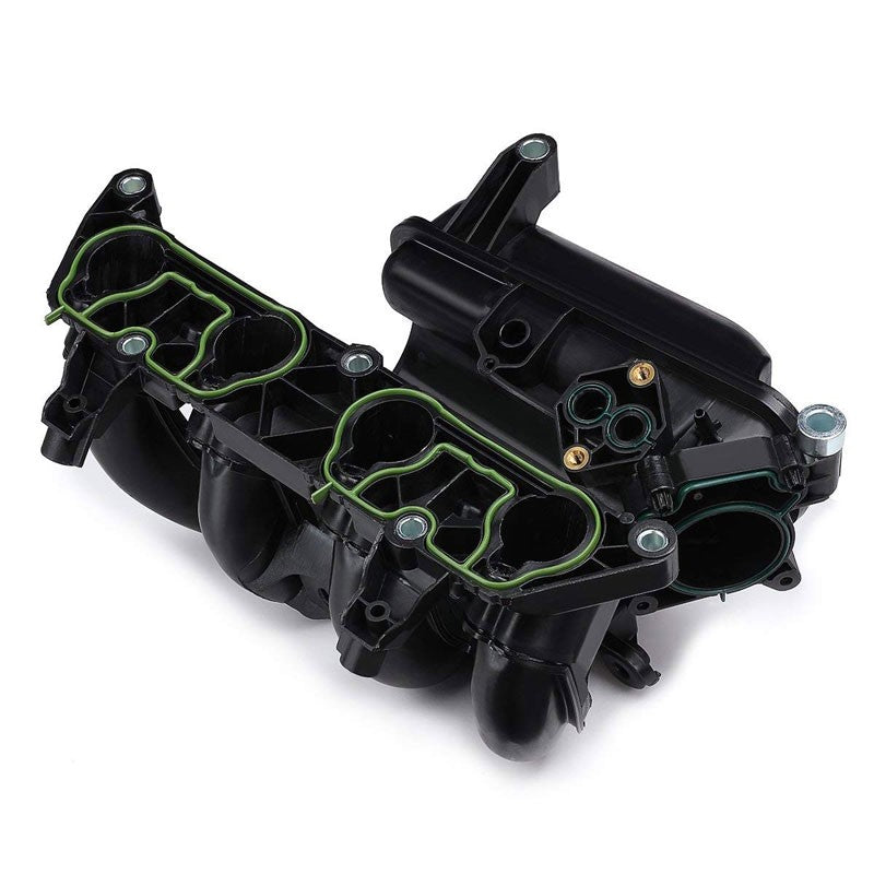 Black OE Intake Manifold works with 03-12 Ford Fiesta 1.6L/01-07 Ford Ka 1.6L-Performance-BuildFastCar
