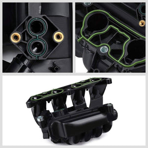 Black OE Intake Manifold works with 03-12 Ford Fiesta 1.6L/01-07 Ford Ka 1.6L-Performance-BuildFastCar