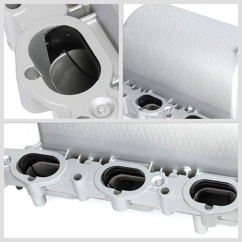 Aluminum Silver OE Intake Manifold For 06-09 Mercedes-Benz 08-12 C300 W204 3.0L-Air Intake Systems-BuildFastCar-BFC-ITKM-MERB08W204-SL
