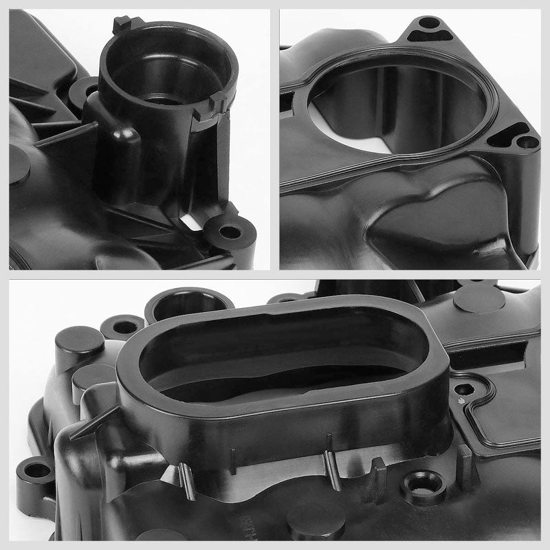 ABS Plastic Black OE Engine Intake Manifold For 96-98 Chevrolet C1500 4.3L V6-Air Intake Systems-BuildFastCar-BFC-ITKM-CHEV96C1500-BK