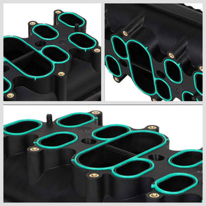 ABS Plastic Black OE Intake Manifold For 00-18 Ford E-350 Super Duty 6.8L V10-Air Intake Systems-BuildFastCar-BFC-ITKM-FOR00E350SD-BK