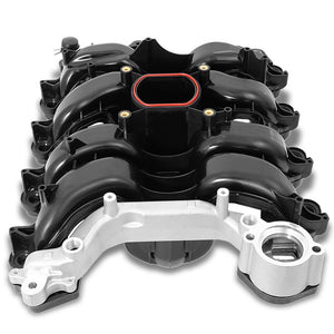 Intake Manifold (Black, ABS Plastic, OE) Works With 02-05 Ford Explorer 4.6L V8 SOHC