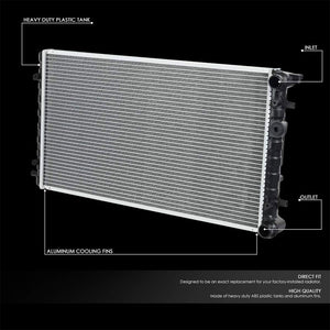High Flow OE Style Aluminum Core Radiator For 98-11 Volkswagen Beetle AT-Performance-BuildFastCar