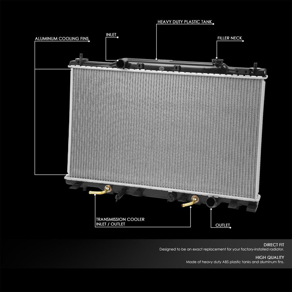 OE Style Aluminum Core Replacement Cooling Radiator For 01-07 Honda Stream