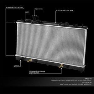 High Flow OE Style Aluminum Core Radiator For 03-08 Mazda 6 2.3L AT-Performance-BuildFastCar