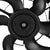 BFC Radiator Fan Assembly Replace For 06-10 Magentis/Optima 2.4L