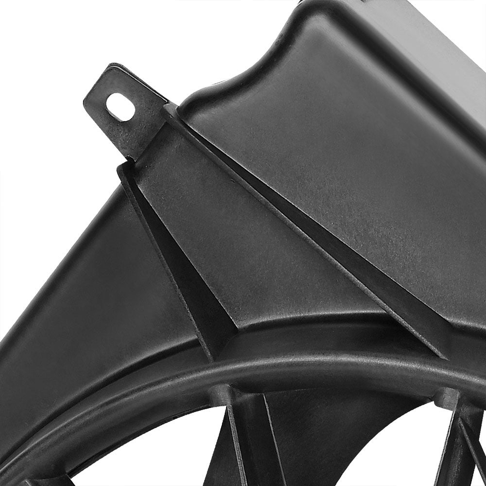 BFC Radiator Fan Assembly Replacement For 04-07 Jeep Liberty 2.4L 3.7L