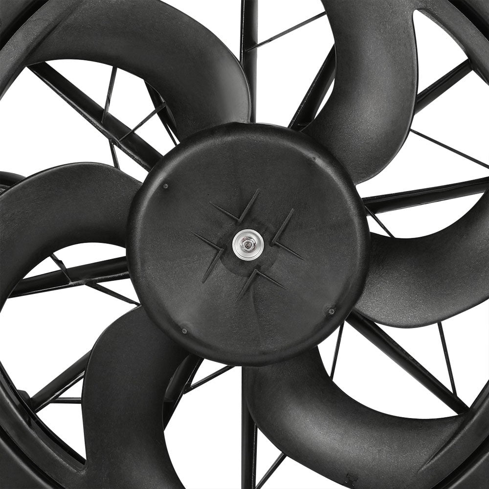 BFC Radiator Fan Assembly Replacement For 04-07 Jeep Liberty 2.4L 3.7L