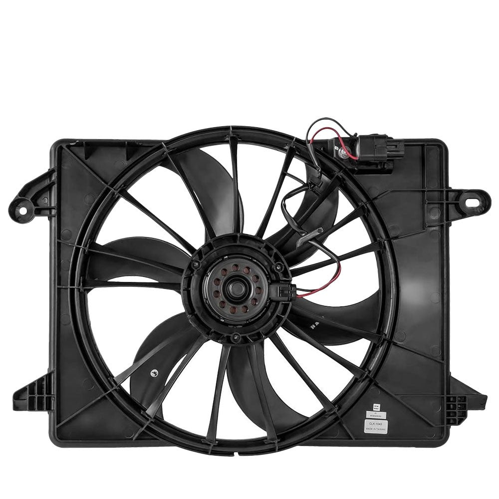 BFC OE Style Radiator Fan Assembly 09-18 Dodge Charger w/Single Fan 32-RFA-0066