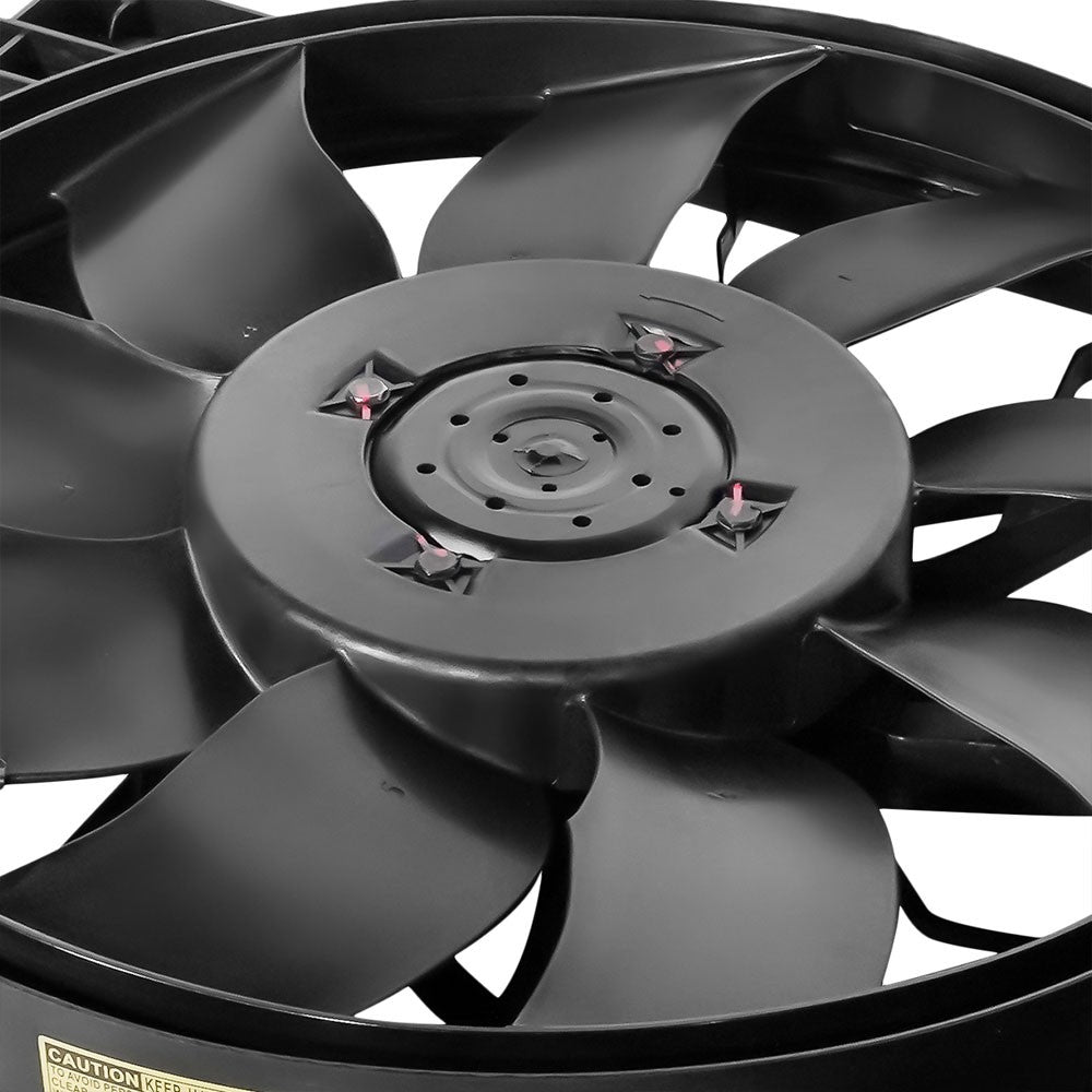 BFC Radiator Fan Assembly Replacement For 15-20 Dodge Challenger 6.2L