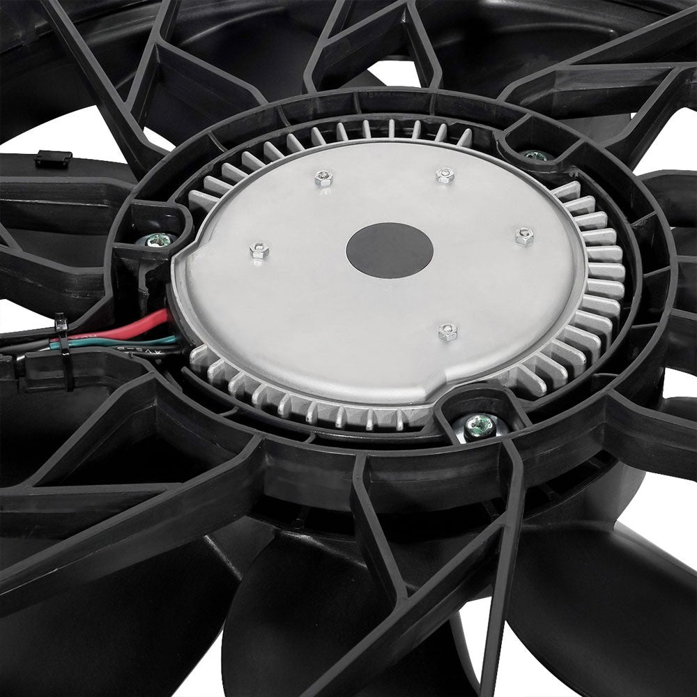 BFC Radiator Fan Assembly Replacement For 15-20 Dodge Challenger 6.2L