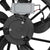BFC Radiator Fan Assembly Replacement For 10-12 Ford Fusion 2.5L 3.0L