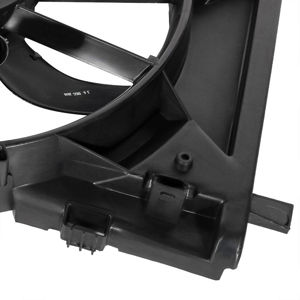 BFC Radiator Fan Assembly Replacement For 10-12 Ford Fusion 2.5L 3.0L