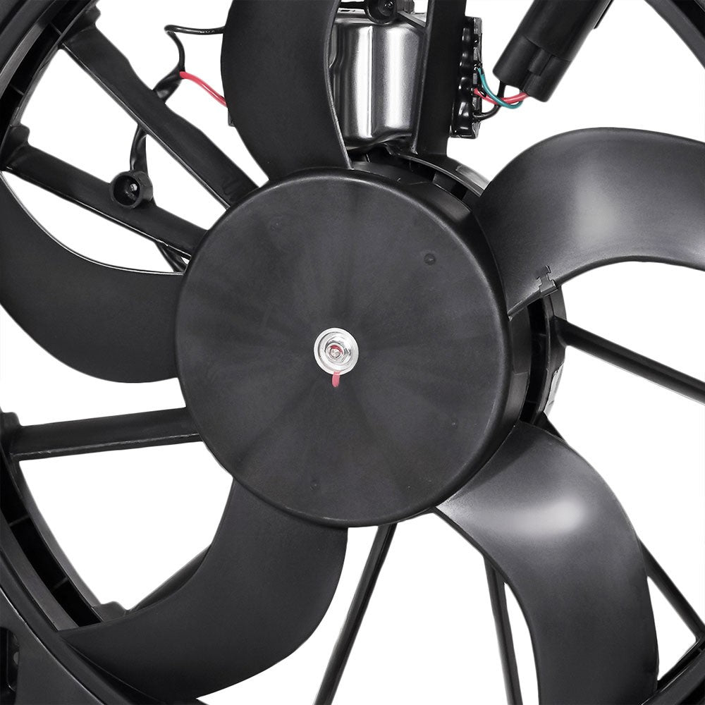 BFC Radiator Fan Assembly Replacement For 10-12 Ford Fusion 2.5L 3.0L