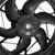 BFC Radiator Fan Assembly Replacement For 09-17 Chevrolet Traverse 3.6L