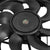 BFC Radiator Fan Assembly For 05-10 Chevrolet Cobalt/04-07 Saturn Ion